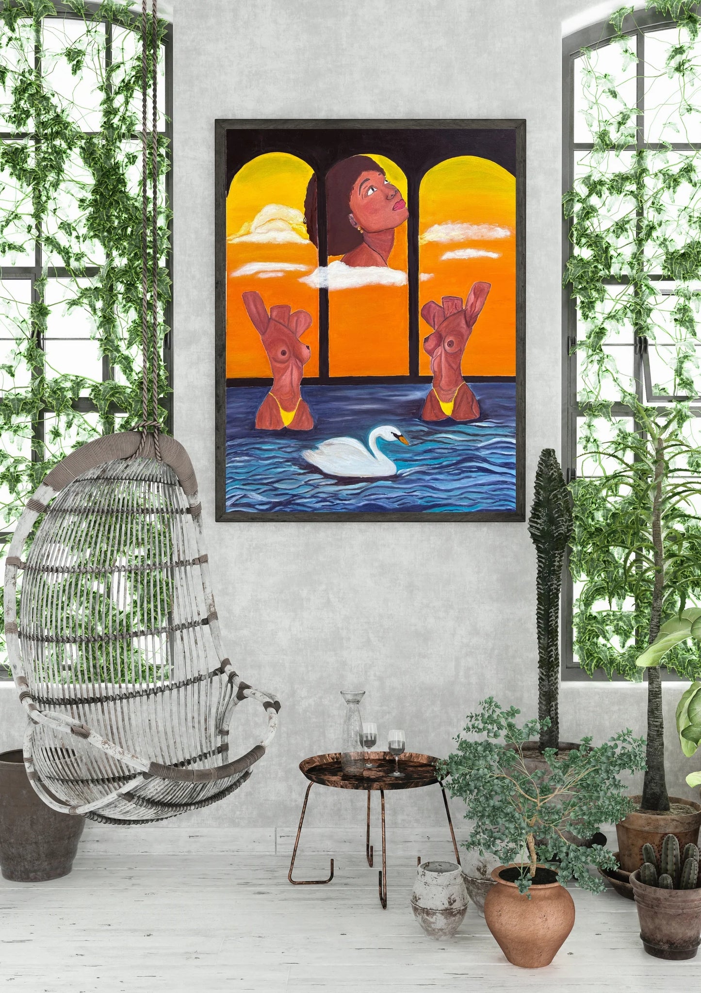 Hues of My Awakening| Limited Edition Archival Giclee Print on Stretched Canvas