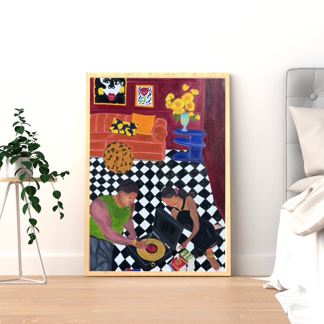 With You in Calmness| Limited Edition Giclée Paper Print