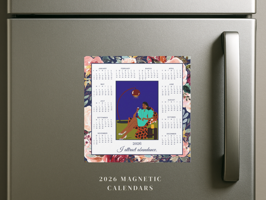 "A Toast to Becoming" Magnetic Calendar