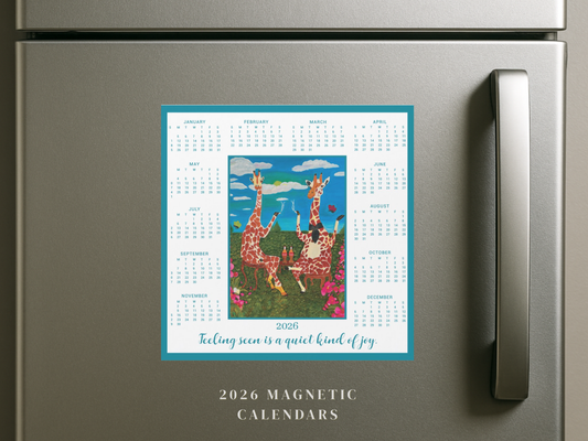 "The Long View of Leisure" Magnetic Calendar