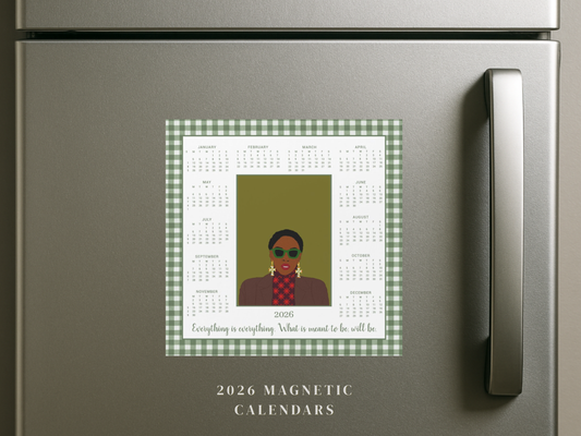 "Miss Lauren Hill" Magnetic Calendar