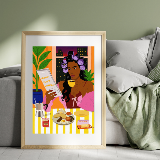 Good Days Ahead| Limited Edition Giclée Paper Print