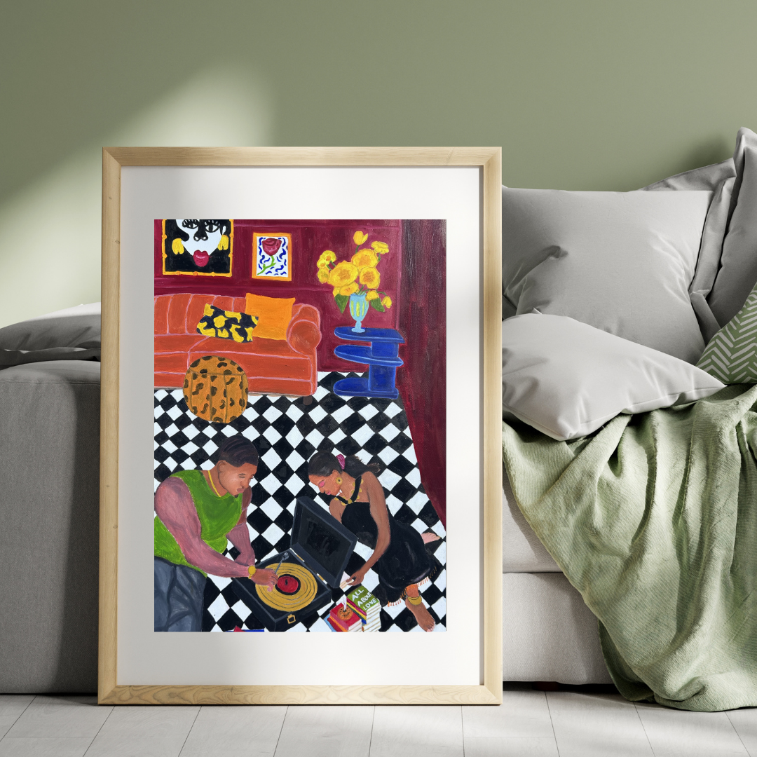 With You in Calmness| Limited Edition Giclée Paper Print