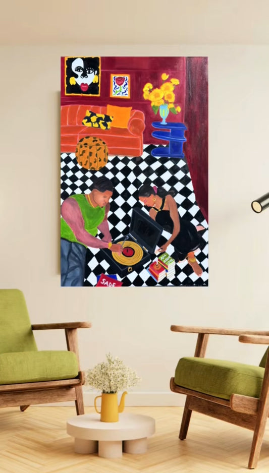 With You in Calmness| Limited Edition Archival Giclee Print on Stretched Canvas